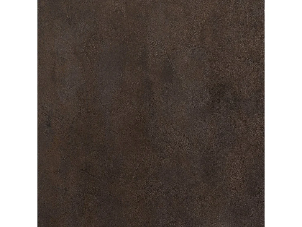 Ensemble meuble de salle de bain 1 tiroir effet pierre marron et miroir lumineux Noe L 60cm