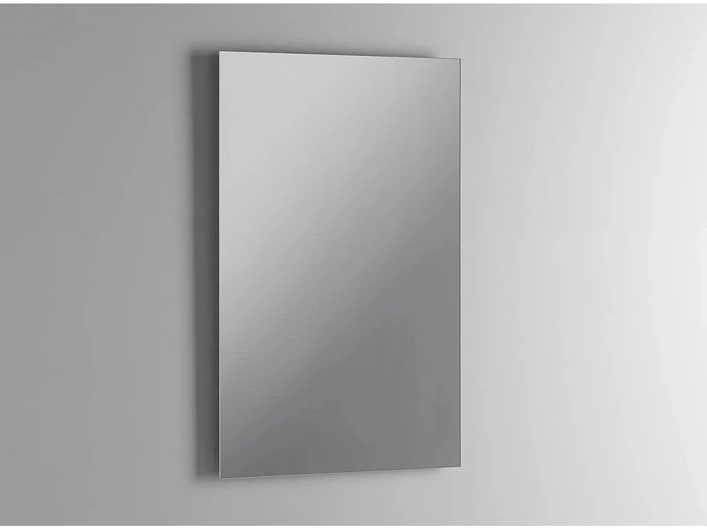 Ensemble meuble de salle de bain 3 tiroirs bois gris oxyde et miroir lumineux Malo L 100cm