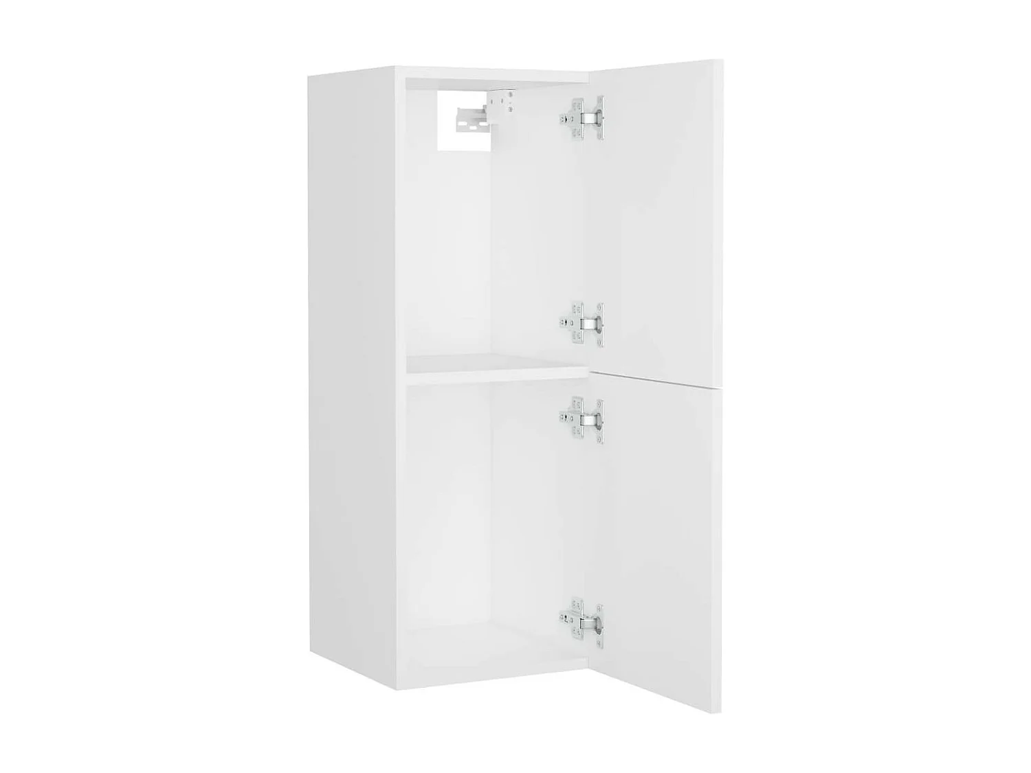 Ensemble de meubles de salle de bain Blanc 8