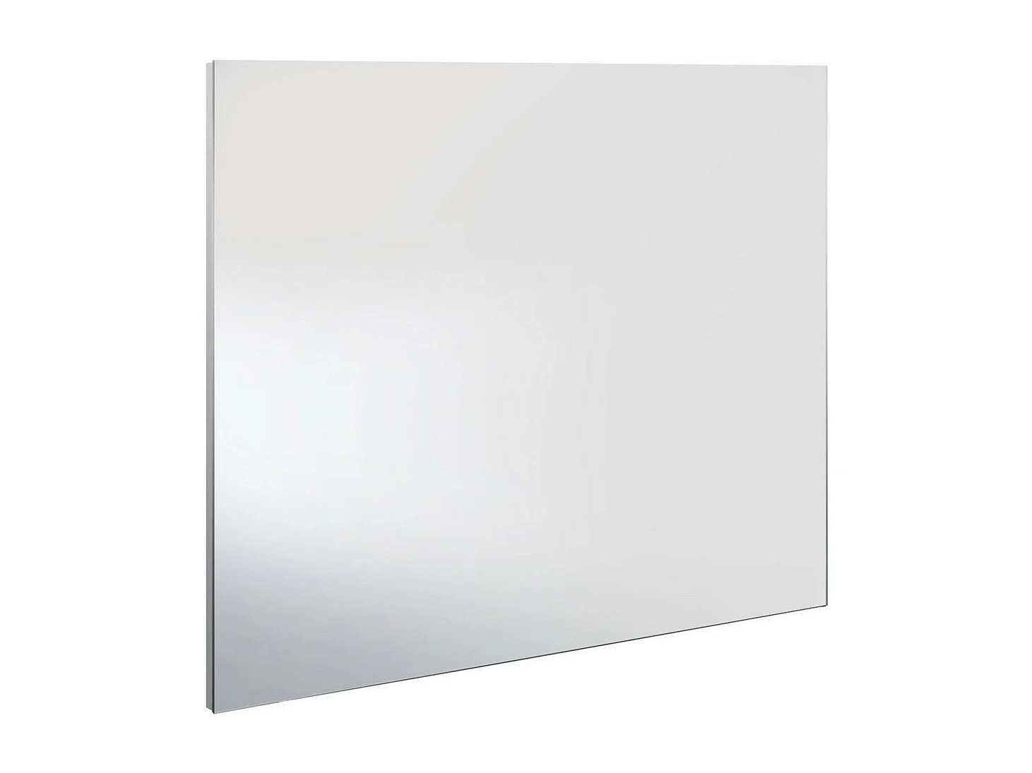 Ensemble meuble de salle de bain 2 tiroirs 1 armoire laqué blanc mat et miroir à LED Teph L 150cm