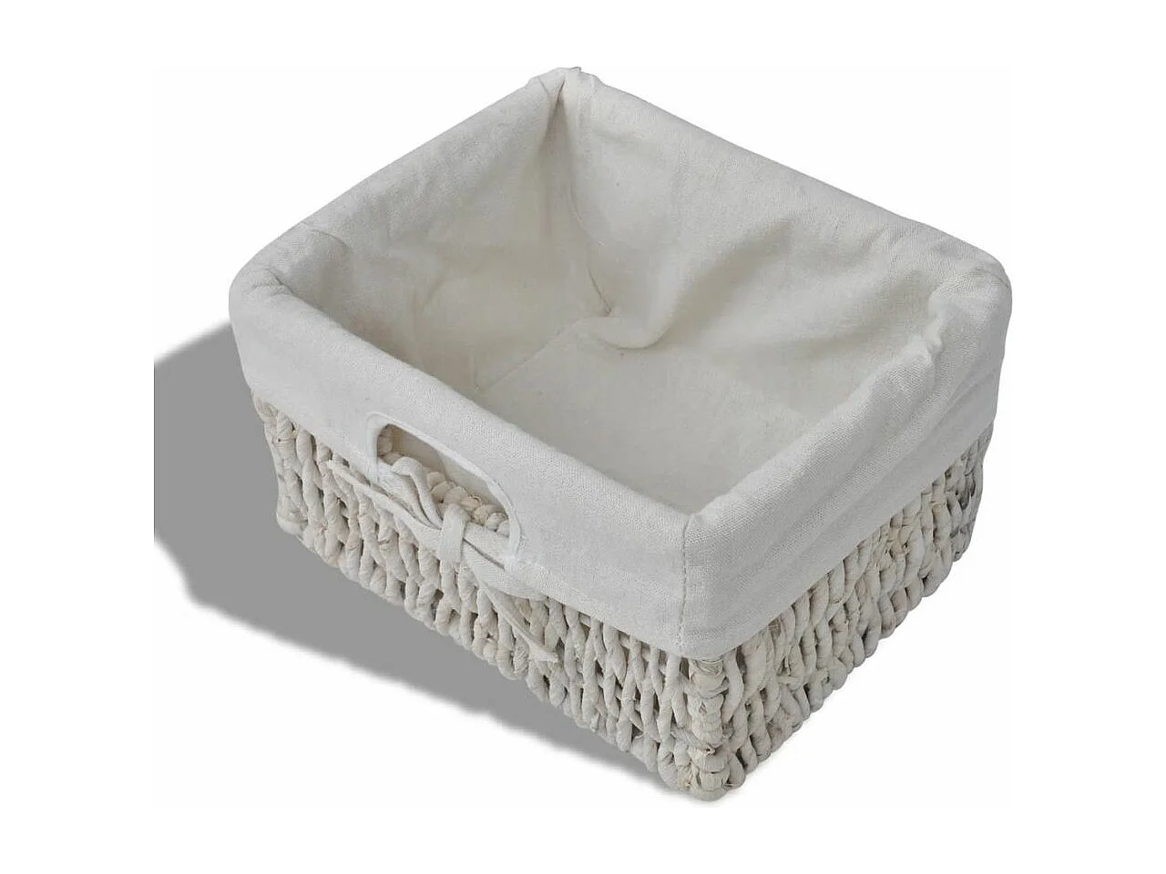 Porte-manteau Blanc 60x23,5x33 Bois de Paulownia