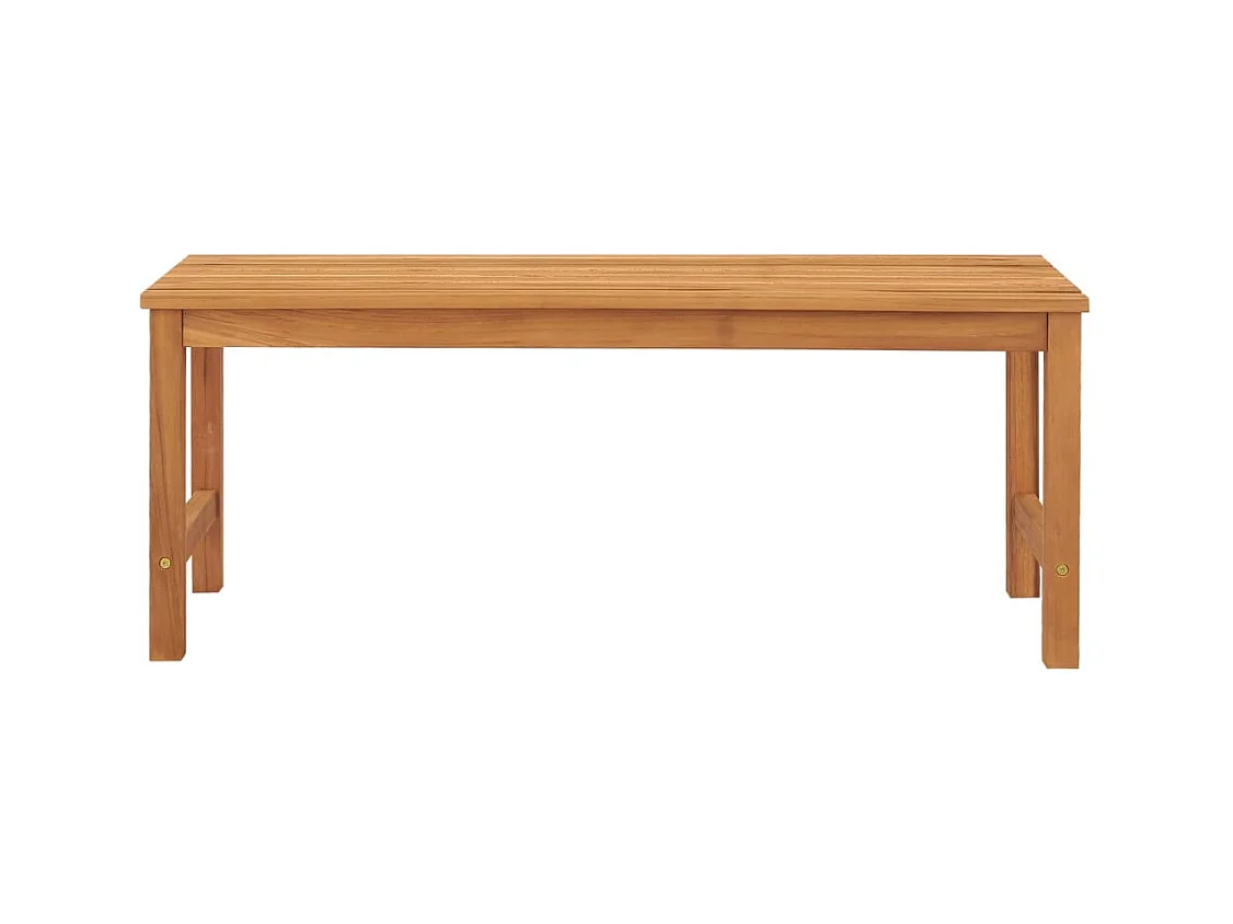 Tuinbank 114 cm massief teakhout
