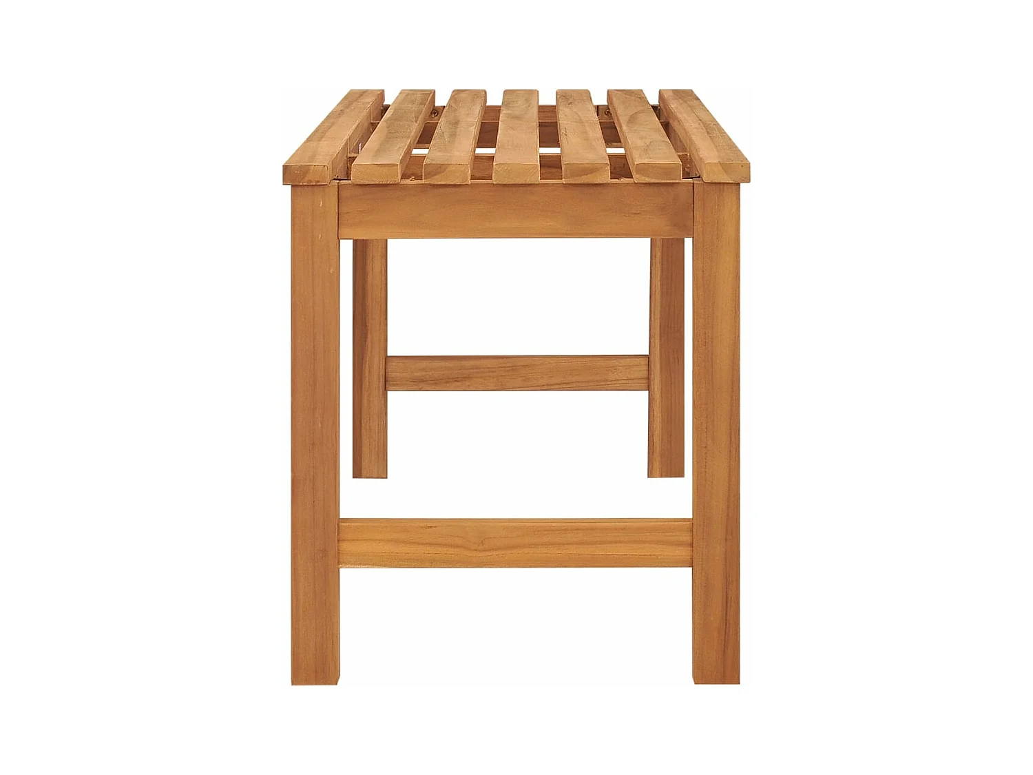 Tuinbank 114 cm massief teakhout