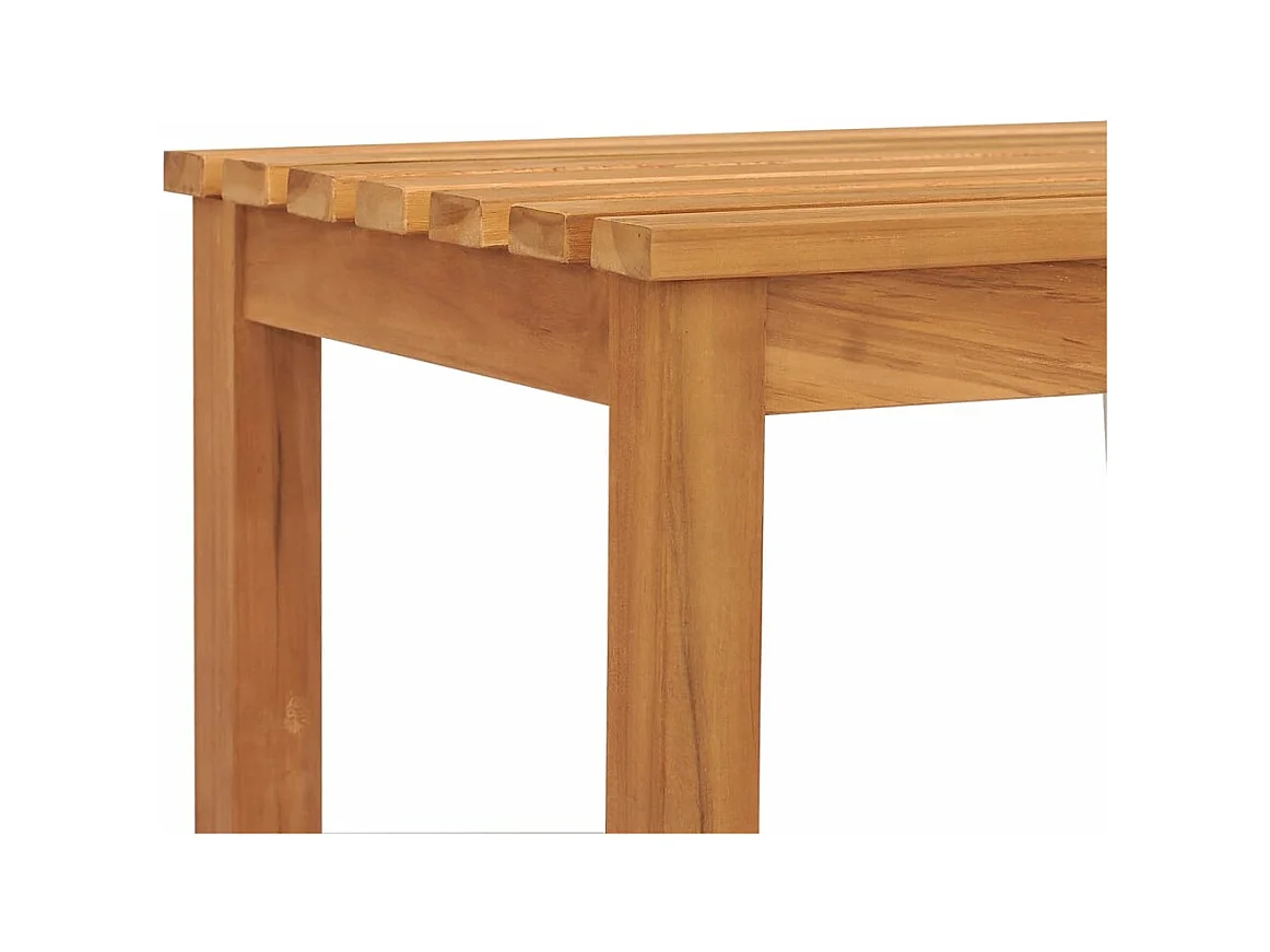 Tuinbank 114 cm massief teakhout