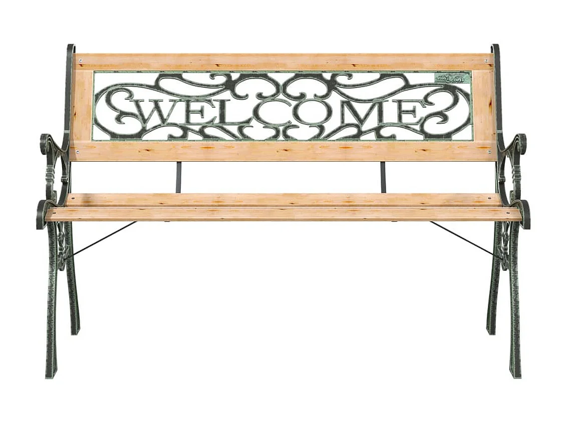 Banc de jardin 122cm Bois de sapin massif