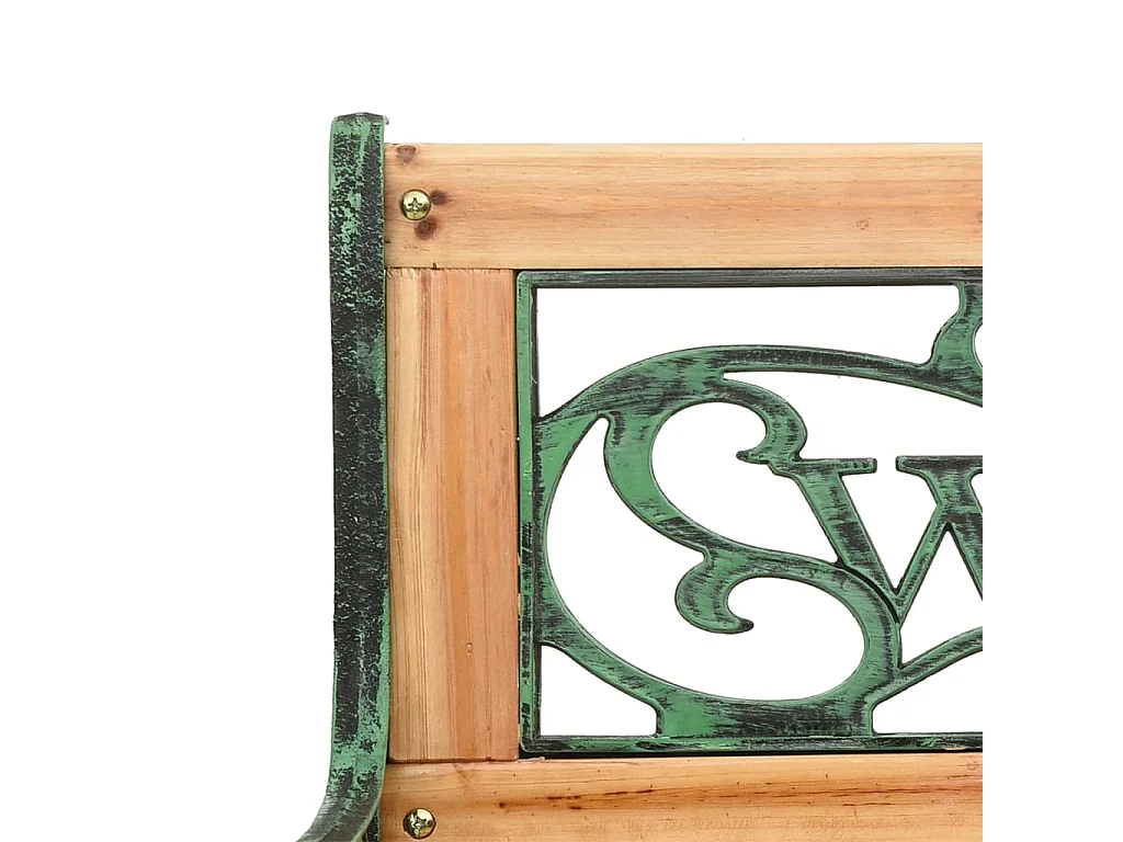 Banc de jardin 122cm Bois de sapin massif