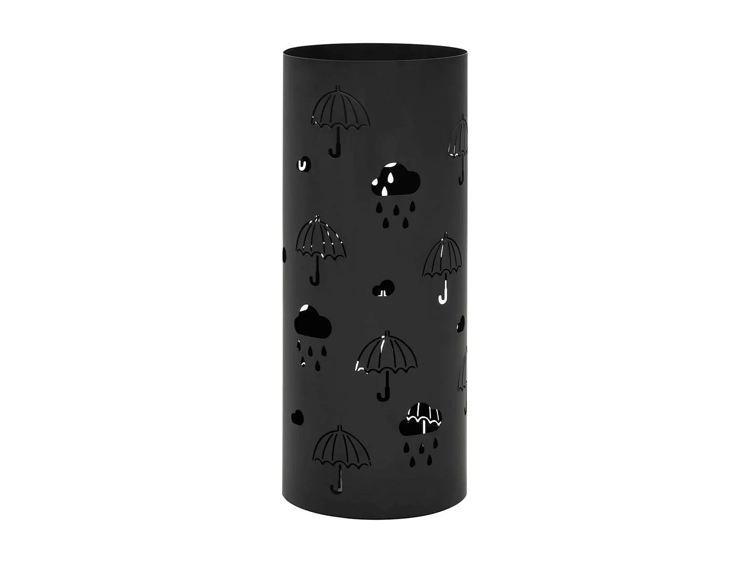 Porte-parapluie Design Parapluies Acier Noir