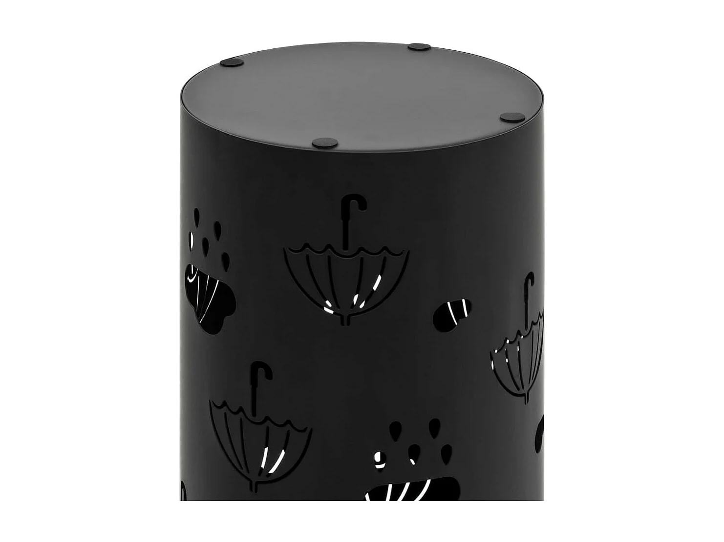 Porte-parapluie Design Parapluies Acier Noir