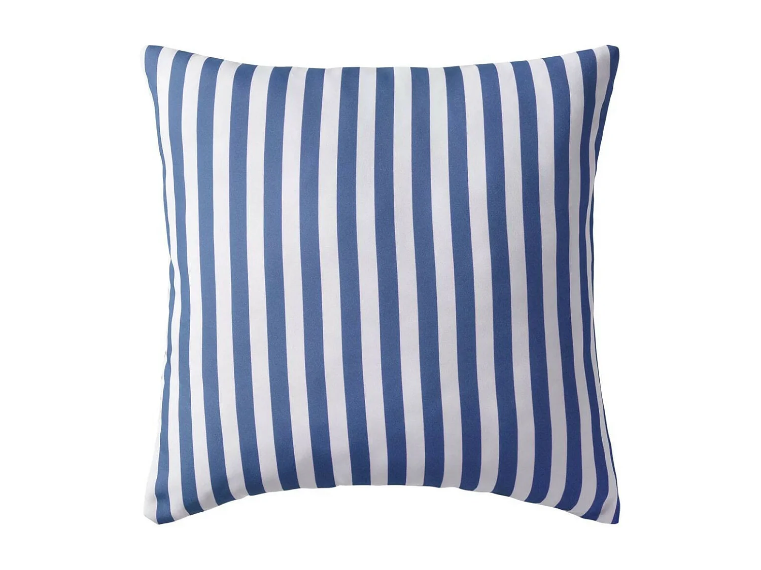 Oreiller d'extérieur 4 pcs Impression rayure 45x45 Bleu