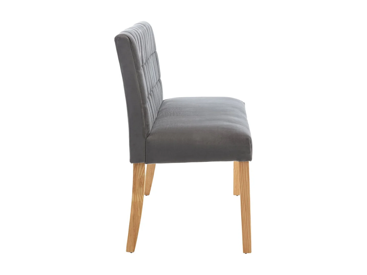 Banc 140cm Gris Tissu