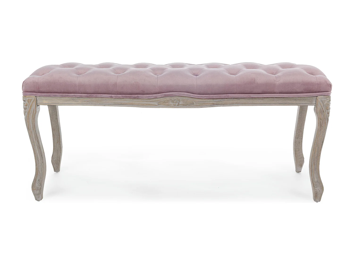 Banc bois de bouleau rose Adda L 110cm