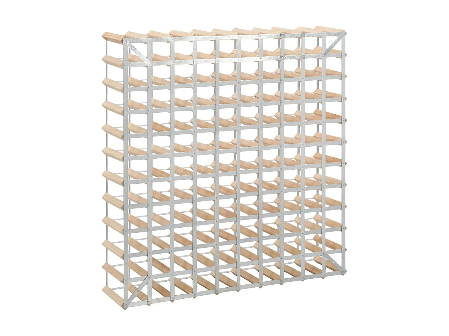 Casier à bouteilles 120 bouteilles Pinède solide