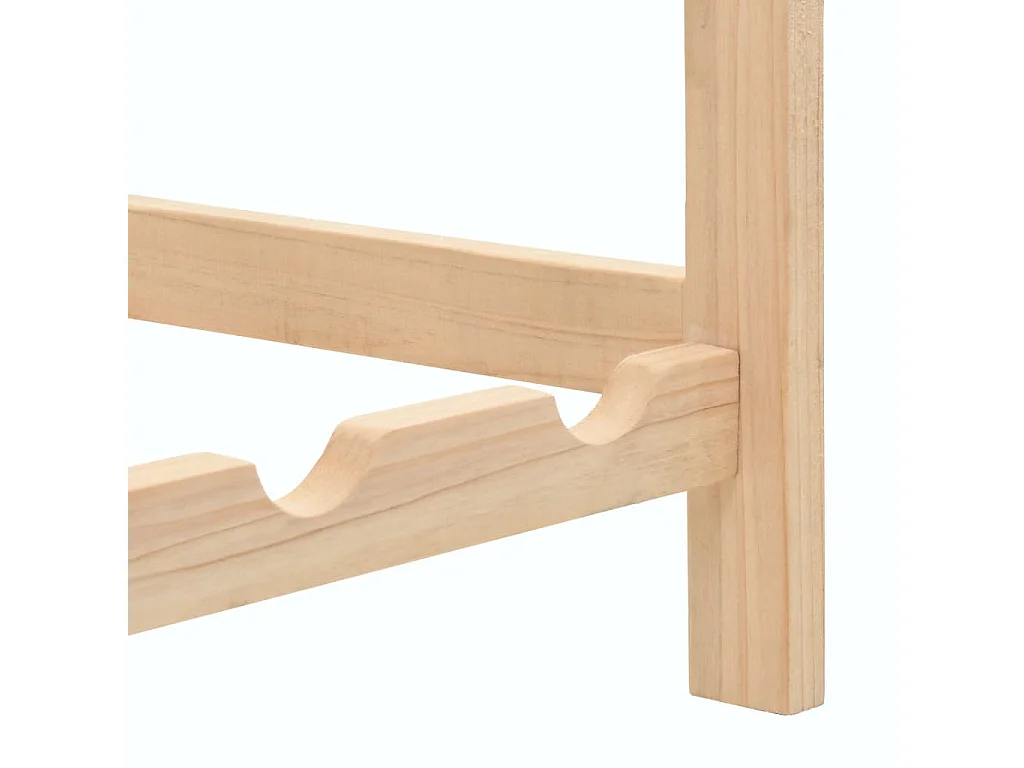 Casier à bouteilles Bois de cèdre 57,5 x 28x102