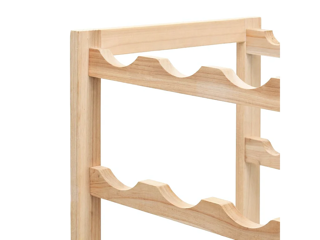 Casier à bouteilles Bois de cèdre 57,5 x 28x102