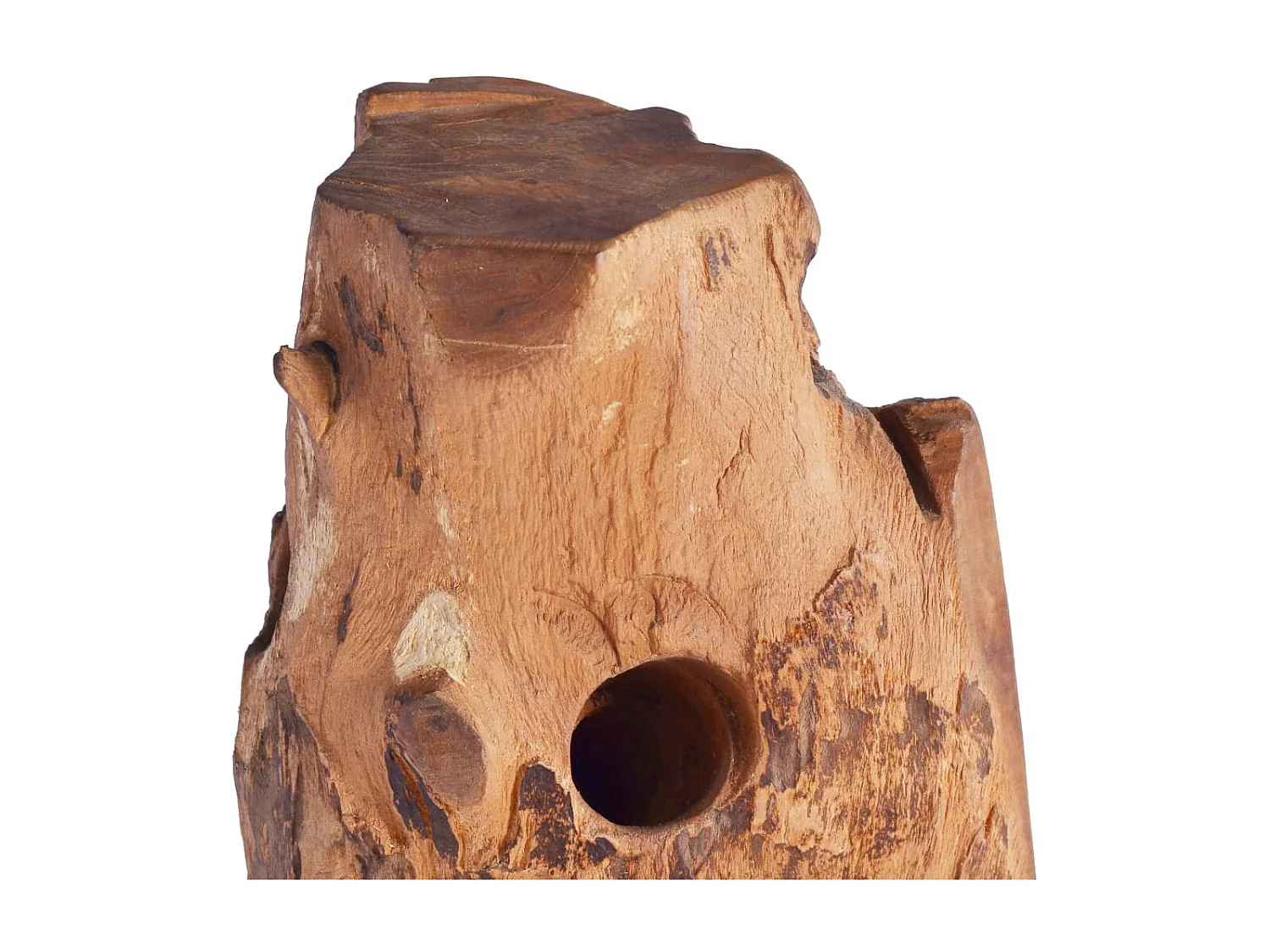 Casier à bouteilles pour 8 bouteilles 40x30x80 Teck massif