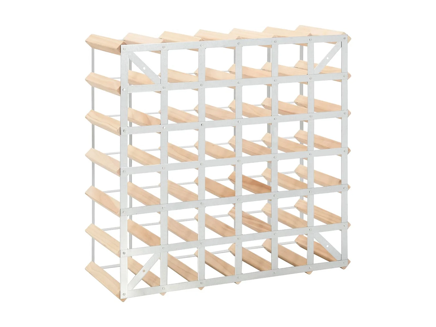 Casier à bouteilles 42 bouteilles Pinède solide