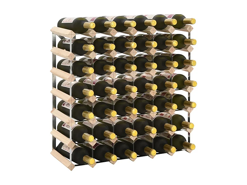 Casier à bouteilles 42 bouteilles Pinède solide