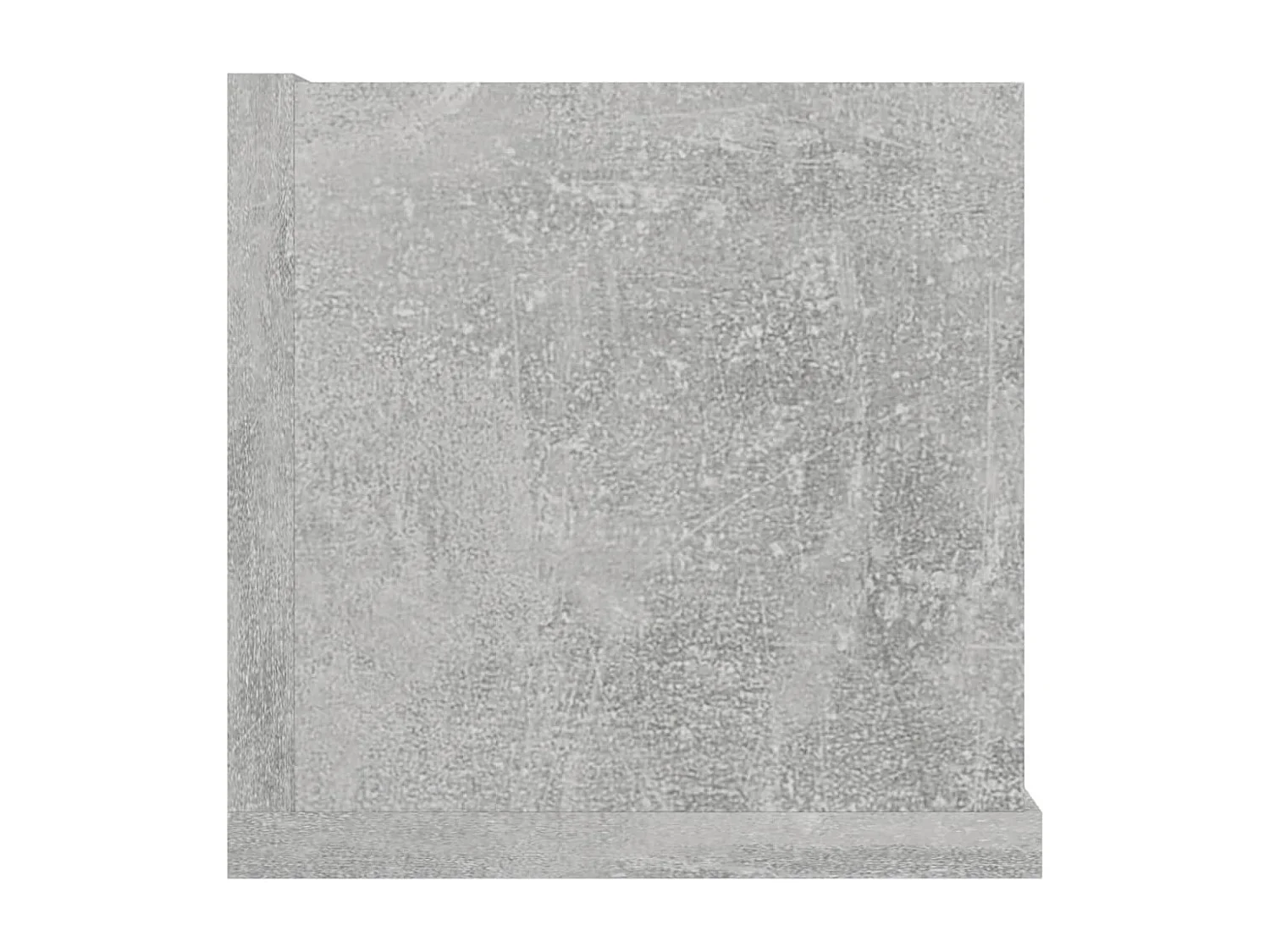 Étagère murale à CD Gris béton 100x18x18