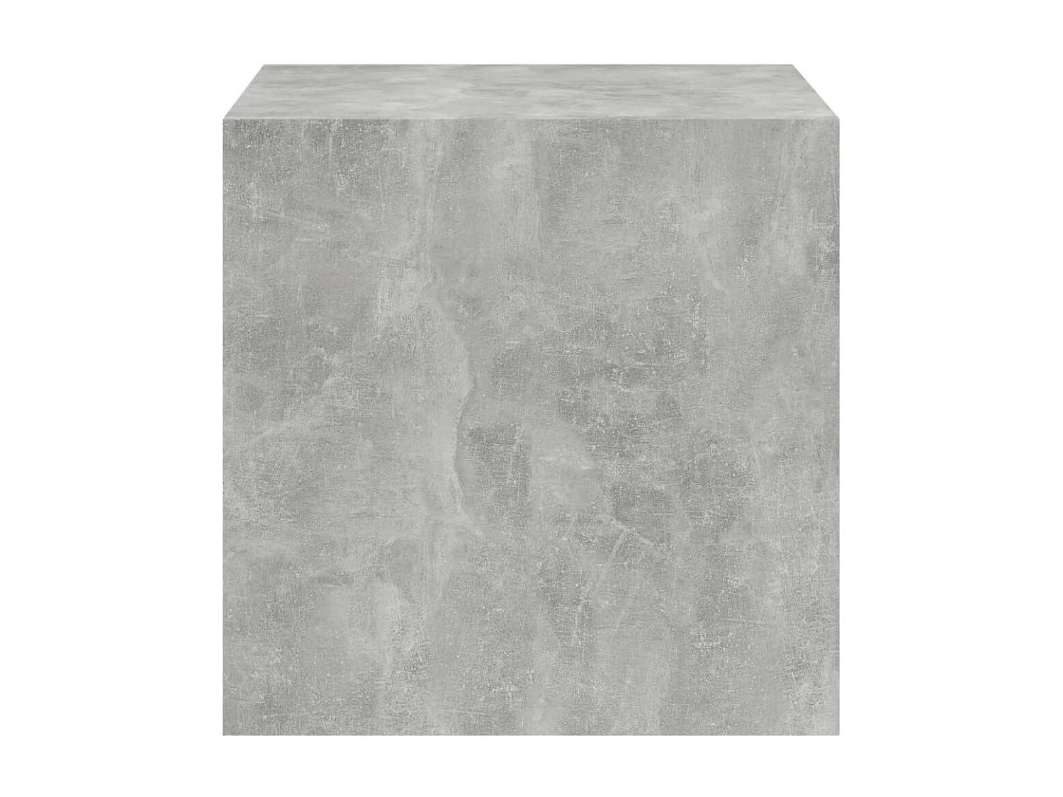 Armoires murales 2 pcs Gris béton 37x37x37
