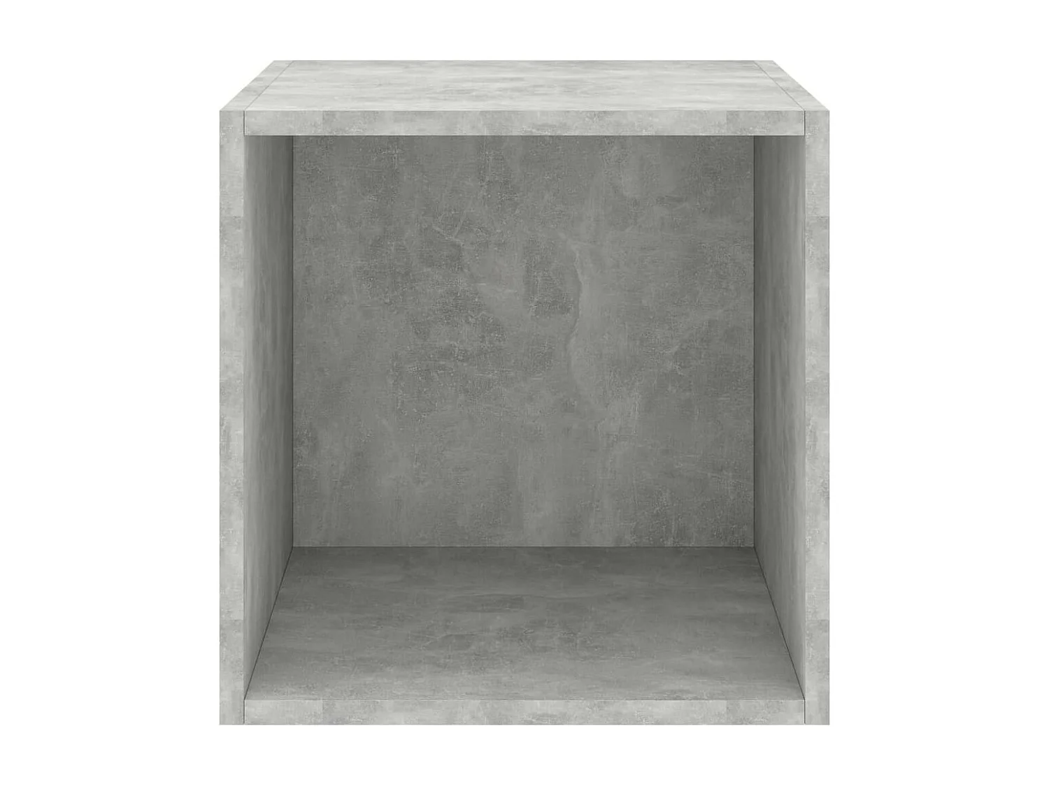Armoire murale Gris béton 37x37x37