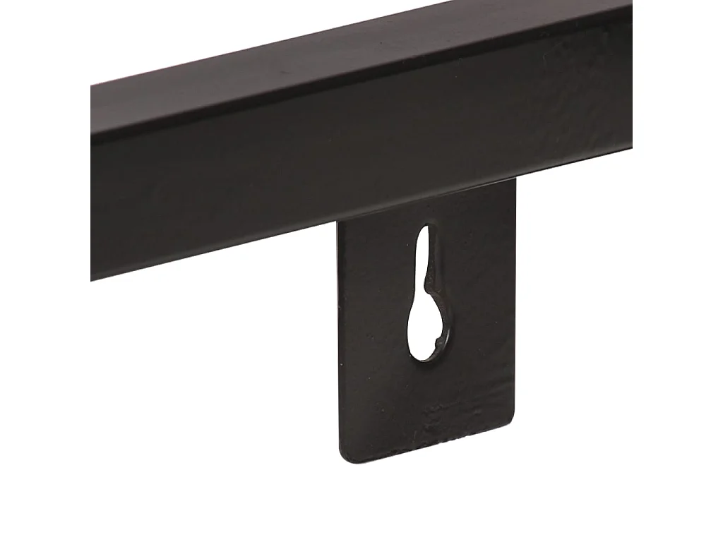 Étagères murales 2 pcs 160cm Bois de récupération massif