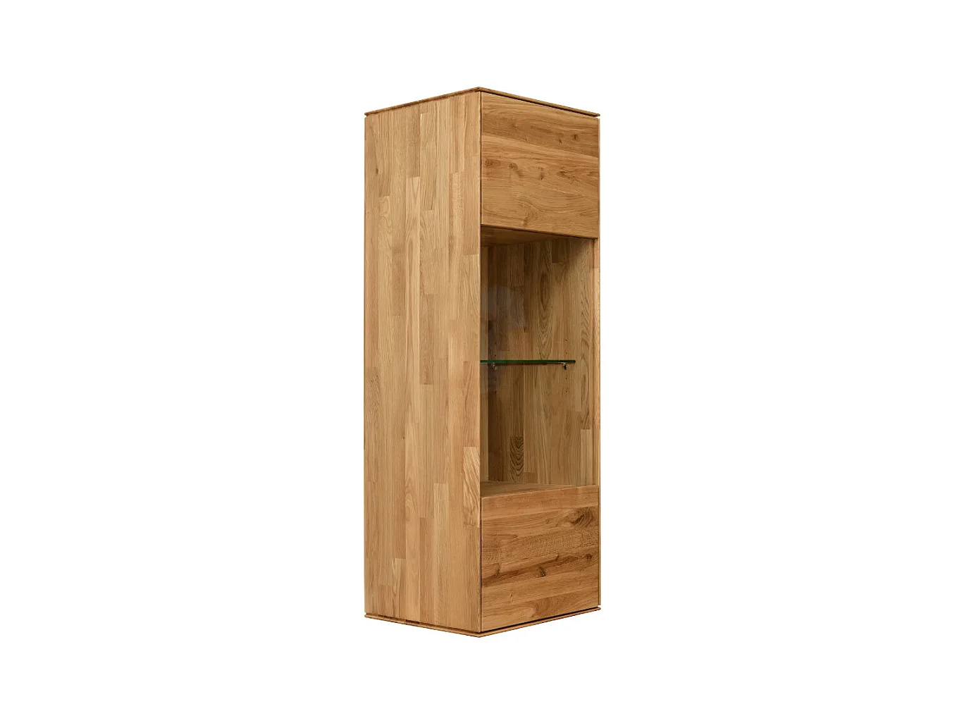 Armoire suspendu en bois de chêne massif Inka 40cm