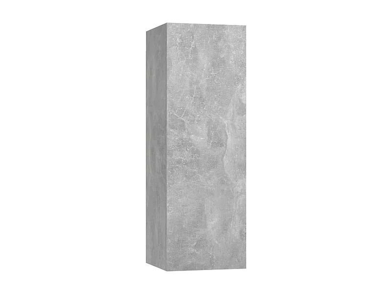 Etagère murale Gris béton 30,5x30x90