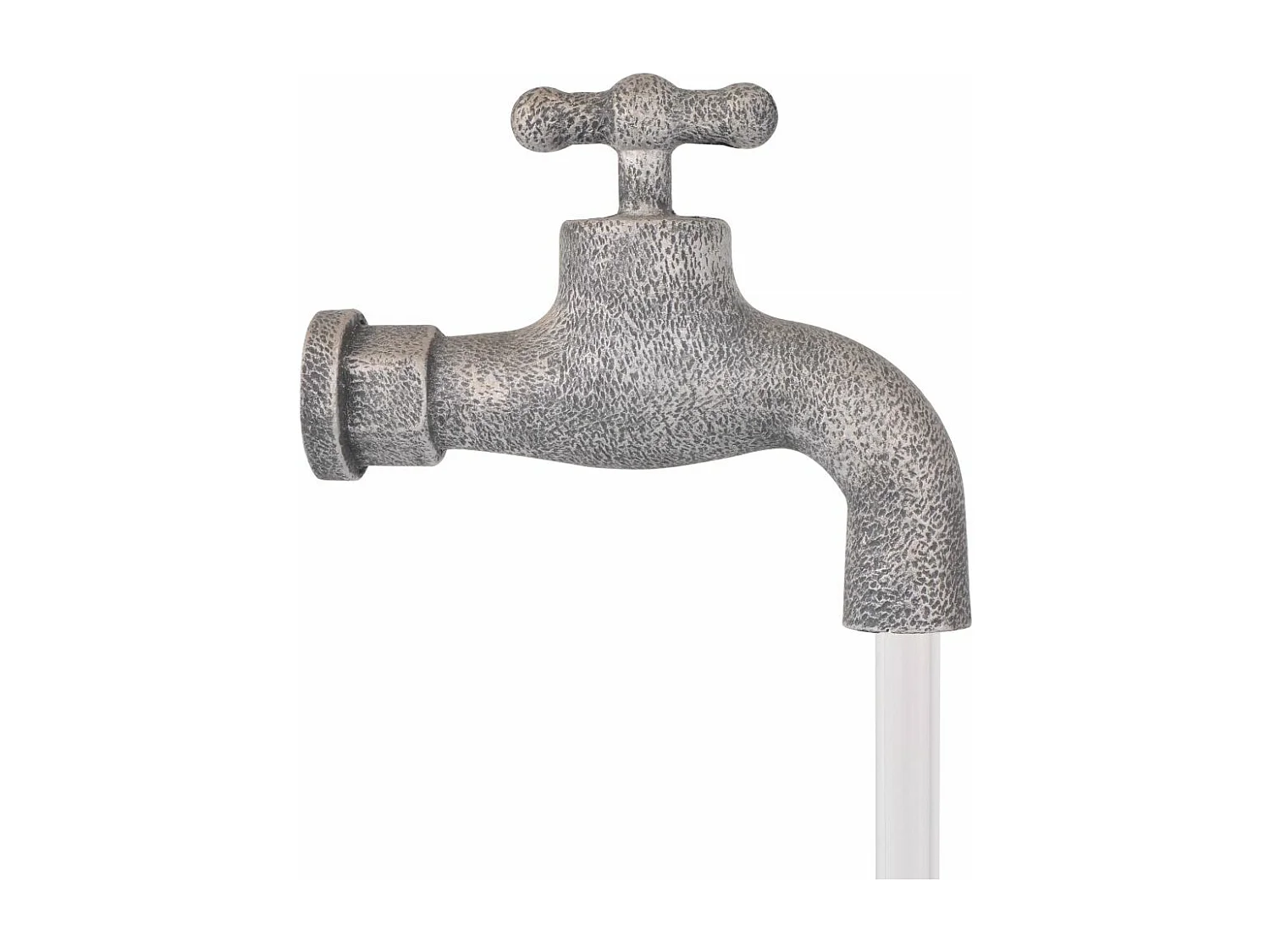 Fuente con grifo y cubos de poliresina