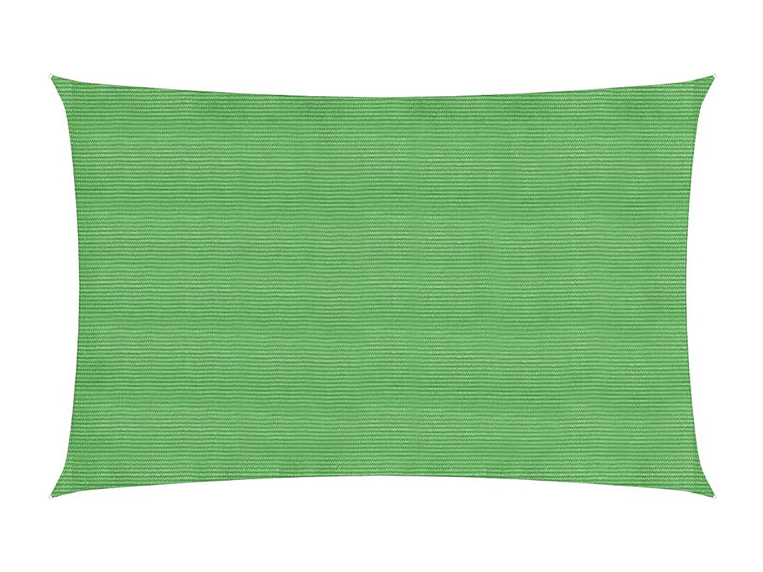 Voile d'ombrage 160 g-m² Vert clair 2x5 m PEHD