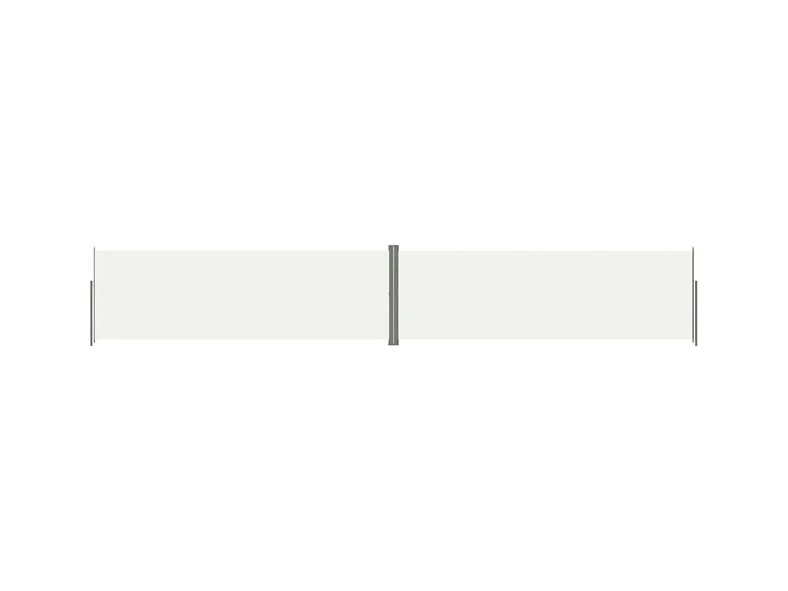 Auvent latéral rétractable Crème 200x1200