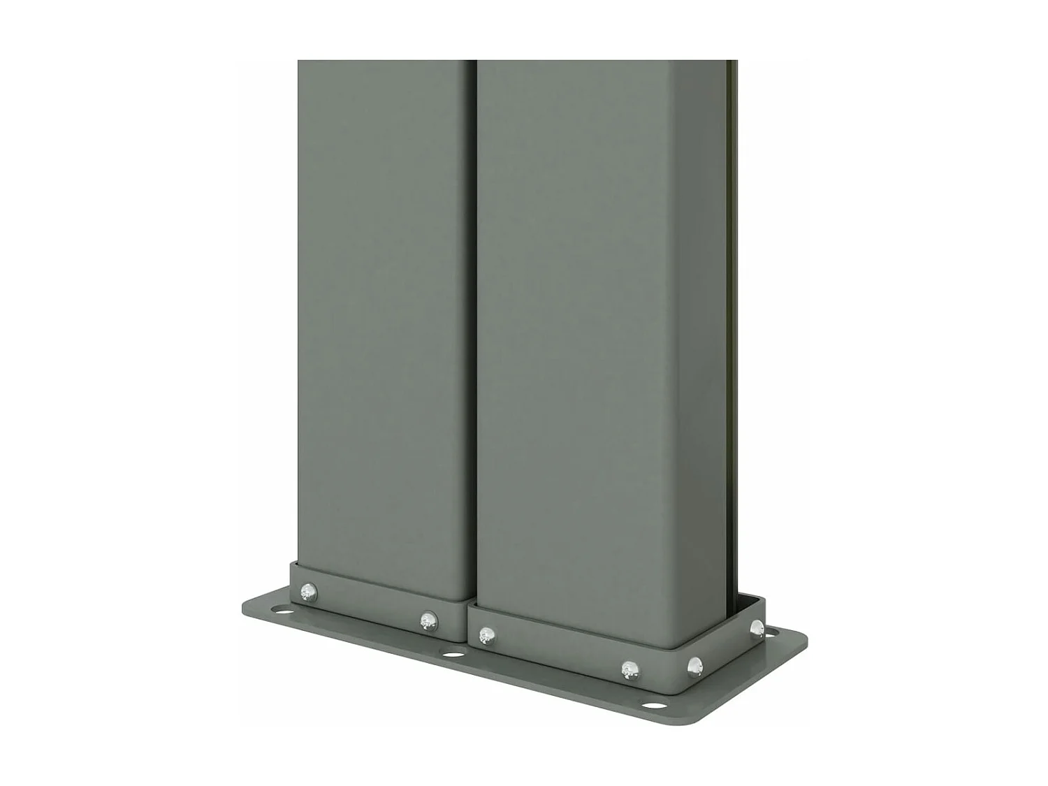 Auvent latéral rétractable Bleu 200x1200