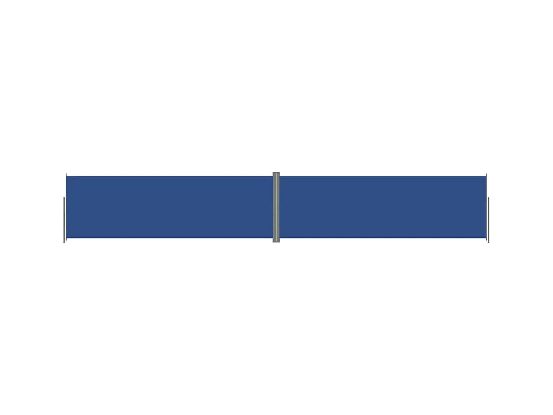 Auvent latéral rétractable Bleu 200x1200