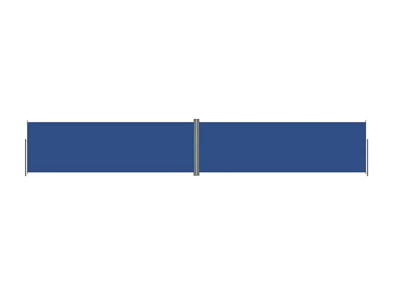 Auvent latéral rétractable Bleu 200x1200