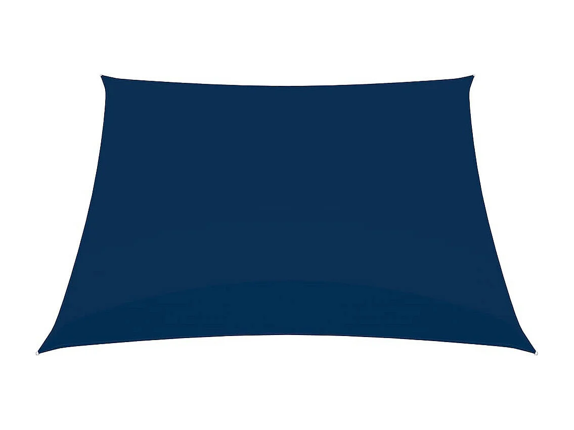 Voile de parasol Tissu Oxford carré 3x3 m Bleu