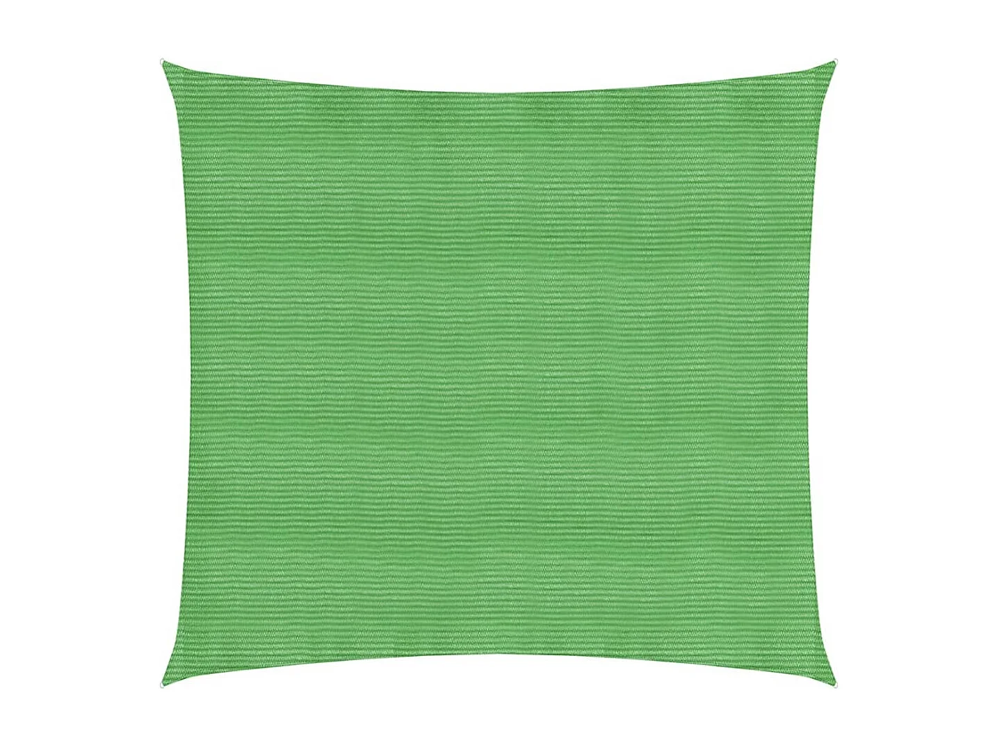 Voile d'ombrage 160 g-m² Vert clair 4,5x4,5 m PEHD