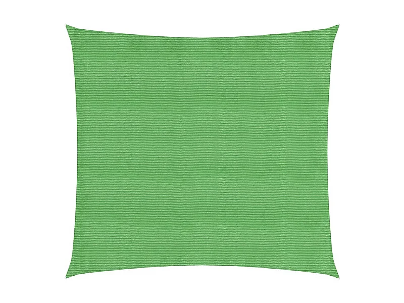 Voile d'ombrage 160 g-m² Vert clair 4,5x4,5 m PEHD