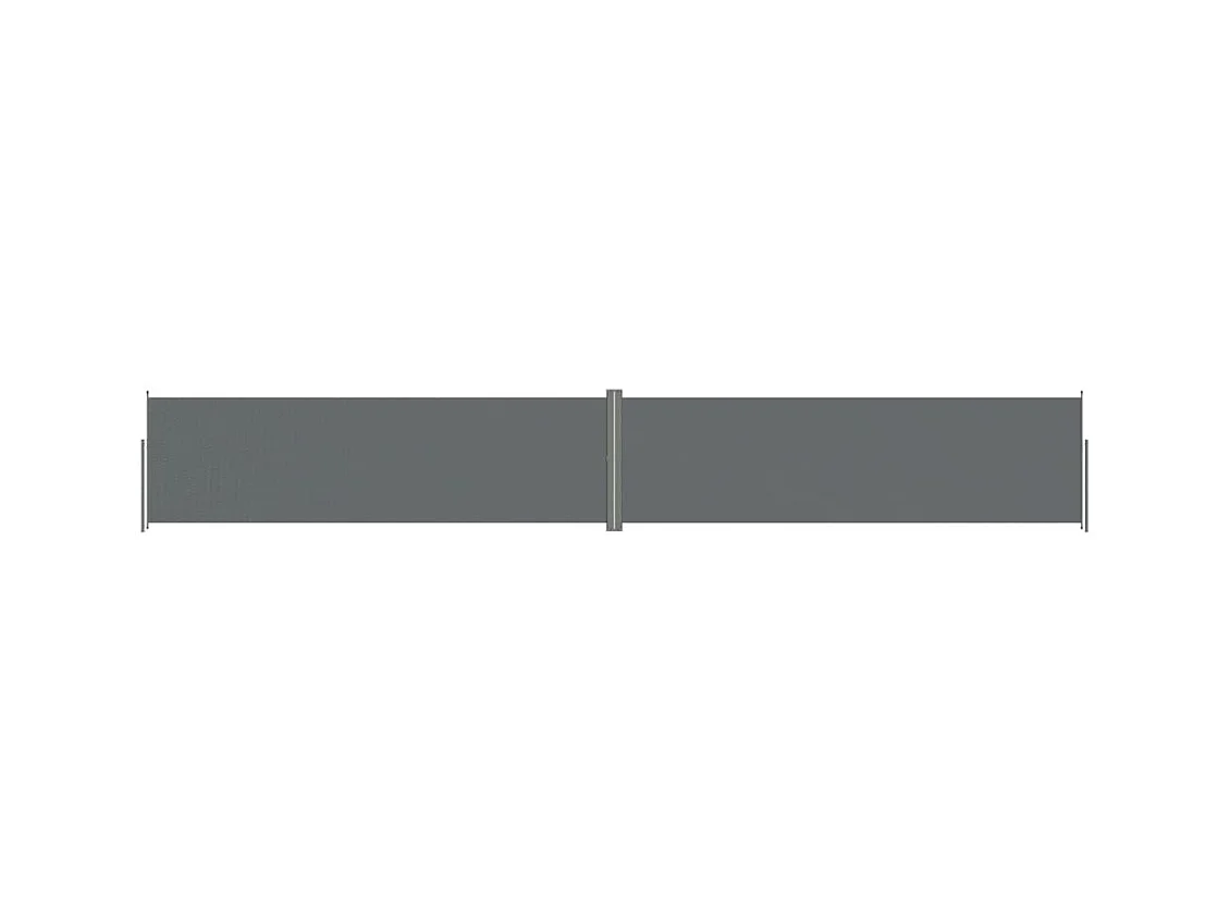 Auvent latéral rétractable Anthracite 180x1200