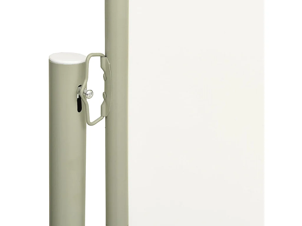 Auvent latéral rétractable de patio 220x600 Crème