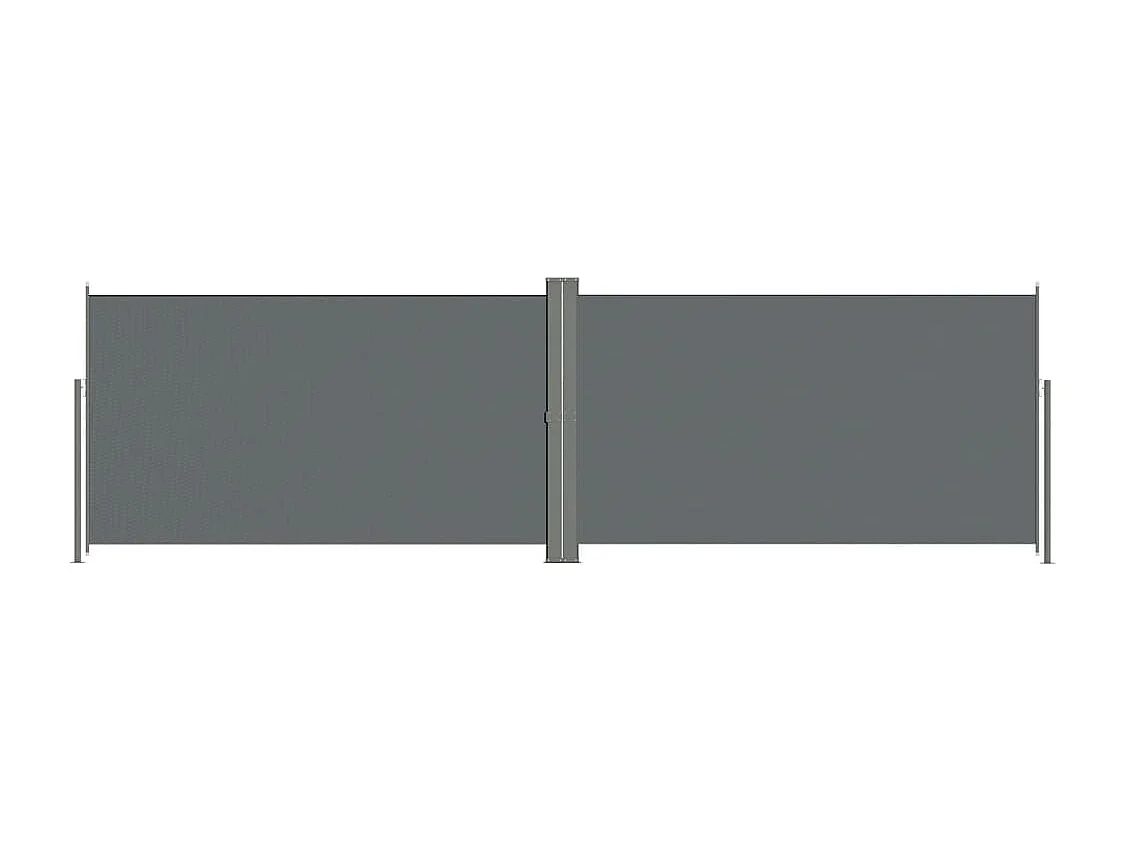 Auvent latéral rétractable Anthracite 180x600