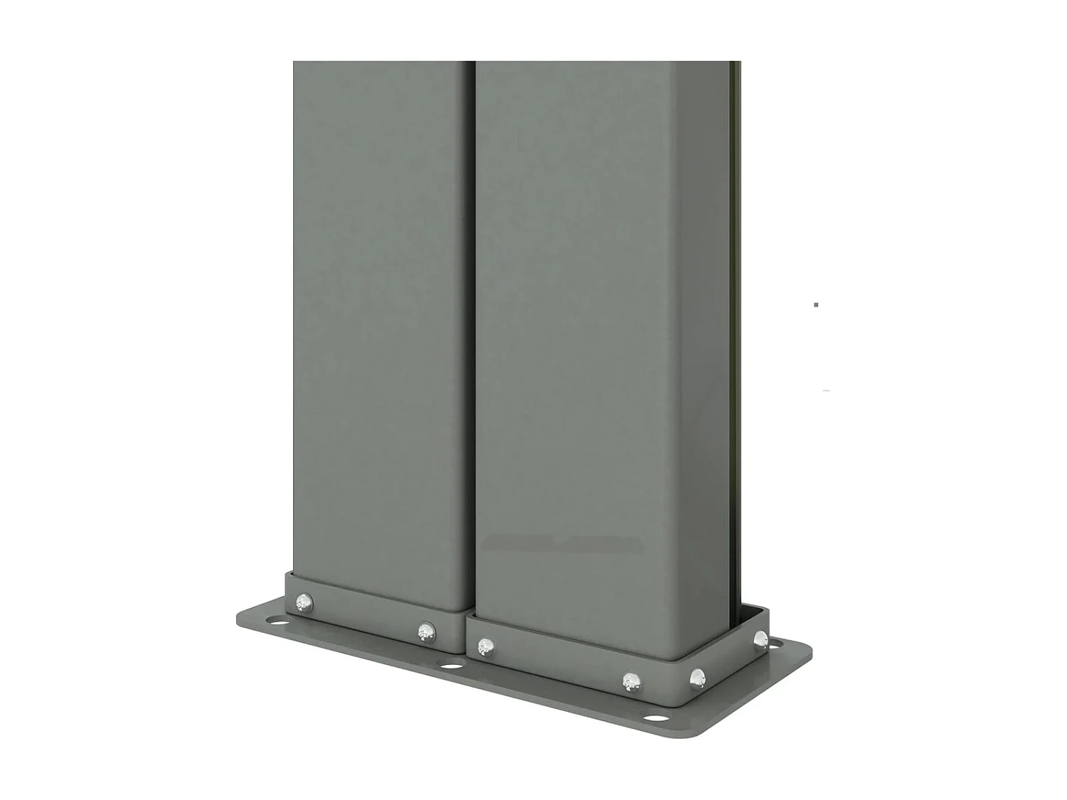 Auvent latéral rétractable Noir 180x1000