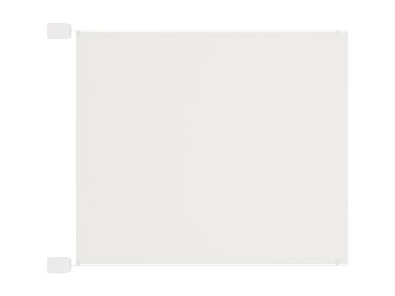 Auvent vertical Blanc 140x270 Tissu oxford
