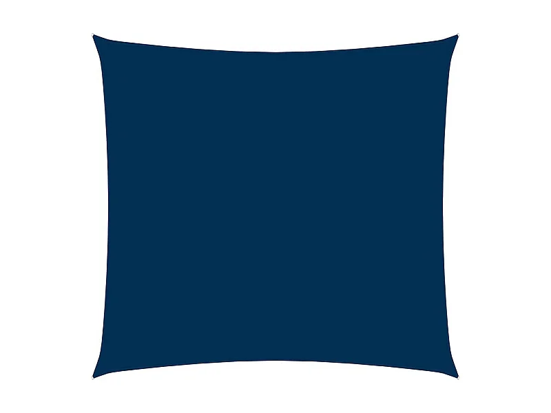 Voile de parasol Tissu Oxford carré 3,6x3,6 m Bleu