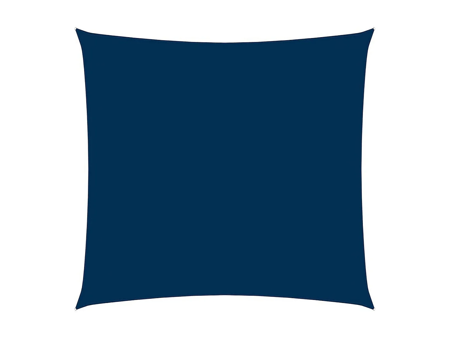 Voile de parasol Tissu Oxford carré 3,6x3,6 m Bleu