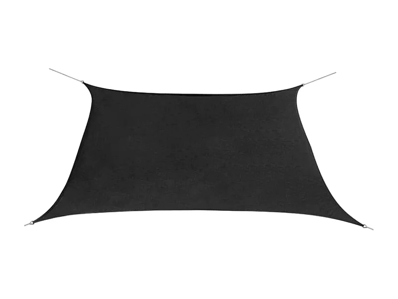 Voile de parasol Tissu Oxford Carré 2 x 2 m Anthracite