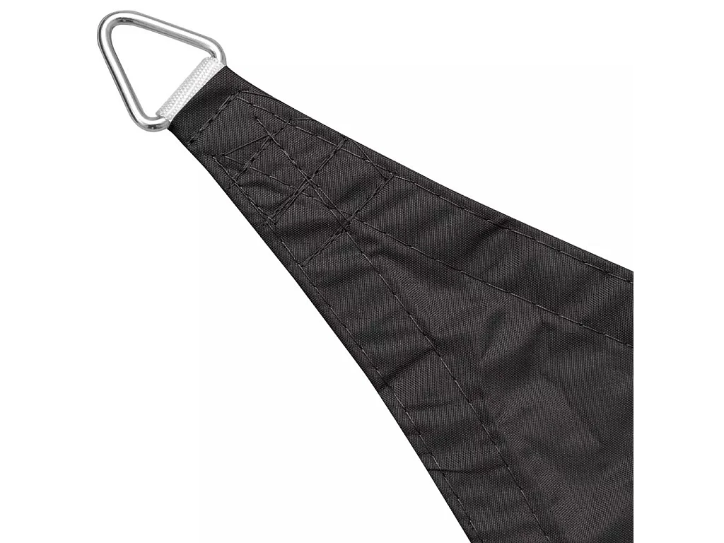 Voile de parasol Tissu Oxford Carré 2 x 2 m Anthracite