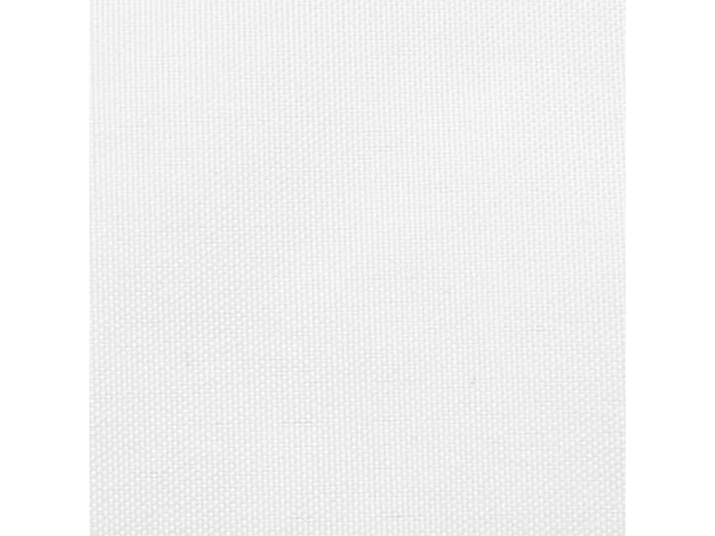 Voile de parasol Tissu Oxford trapèze 4-5x3 m Blanc
