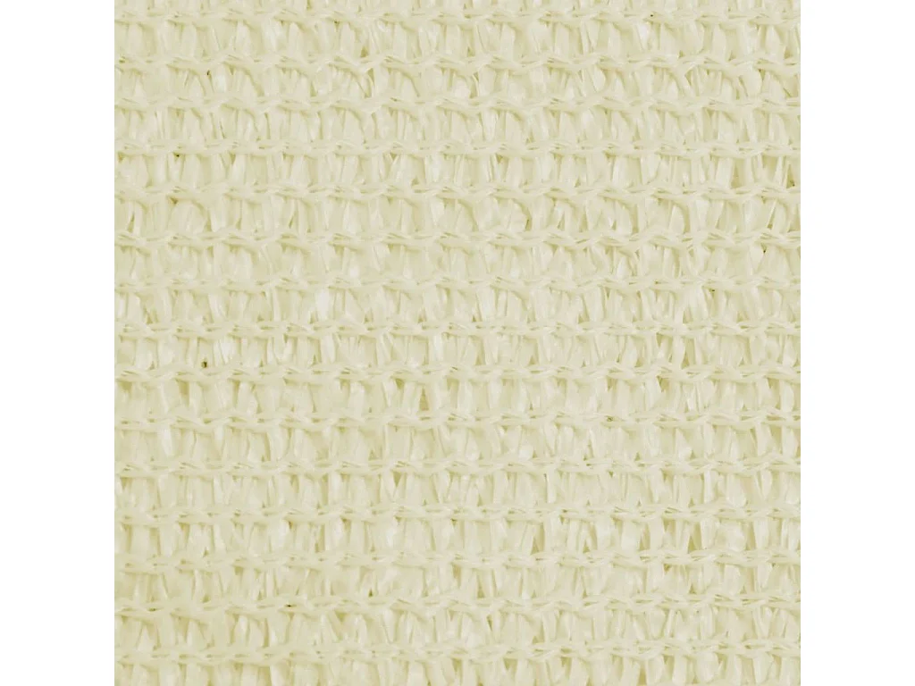 Parasol en PEHD rectangulaire 2x4 m Crème