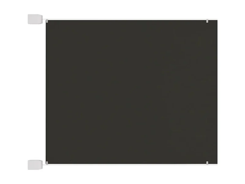 Auvent vertical Anthracite 60x600 Tissu oxford