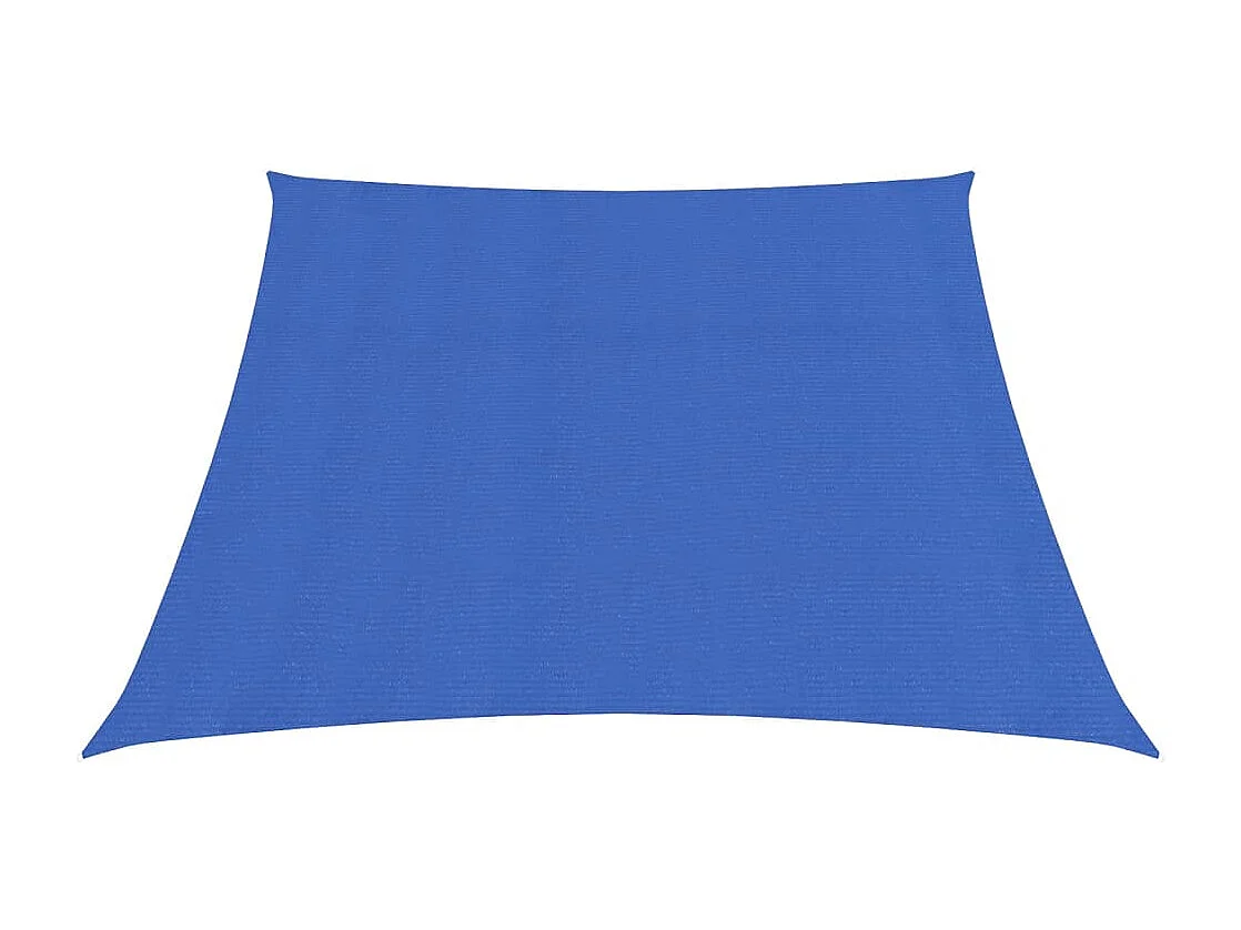 Voile d'ombrage 160 g-m² Bleu 3-4x2 m PEHD