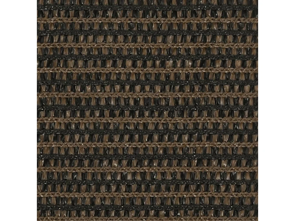 Voile d'ombrage 160 g-m² Marron 2x4,5 m PEHD